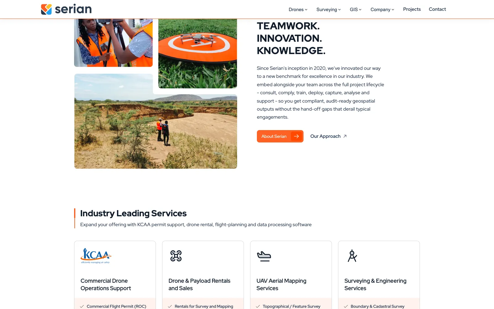 Serian Geospatial services section